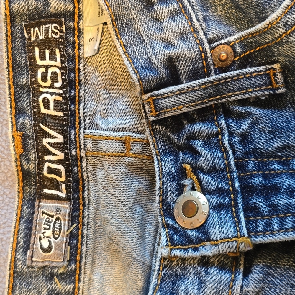Cruel Girl Low Rise 3 Denim Jeans